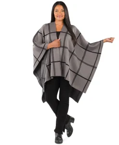 Patricia Nash Plaid Cape| Knitwear