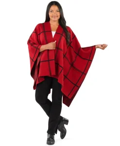 Patricia Nash Plaid Cape| Knitwear