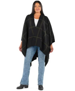 Patricia Nash Plaid Cape| Knitwear