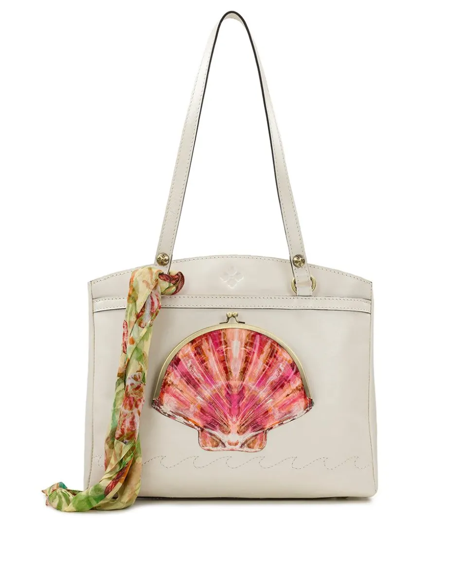 Patricia Nash Poppy Tote With Scarf| Totes
