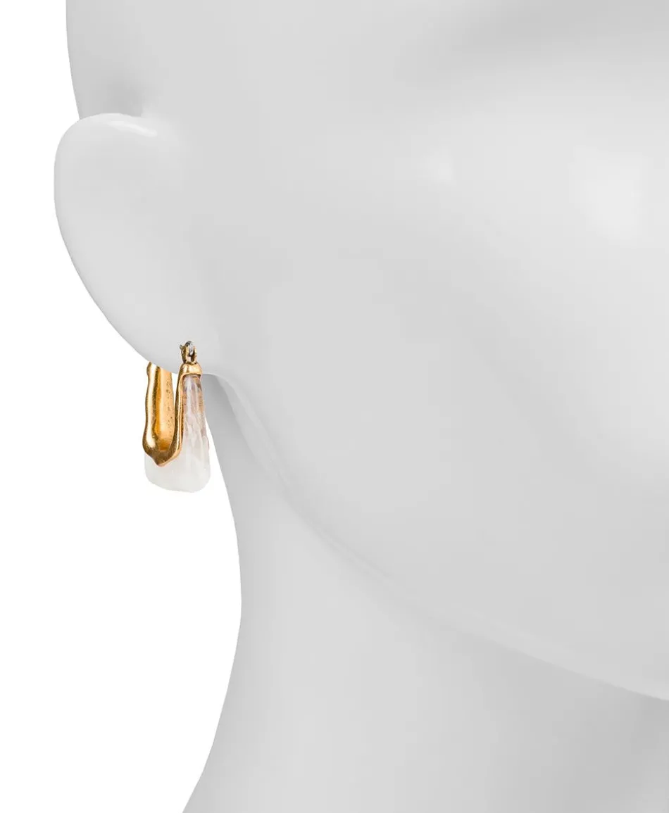 Patricia Nash Rectangle Hoop Earrings| Earrings