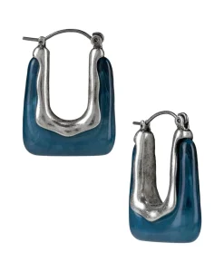 Patricia Nash Rectangle Hoop Earrings| Earrings
