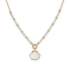 Patricia Nash Shell Pendant Beaded Necklace| Necklaces