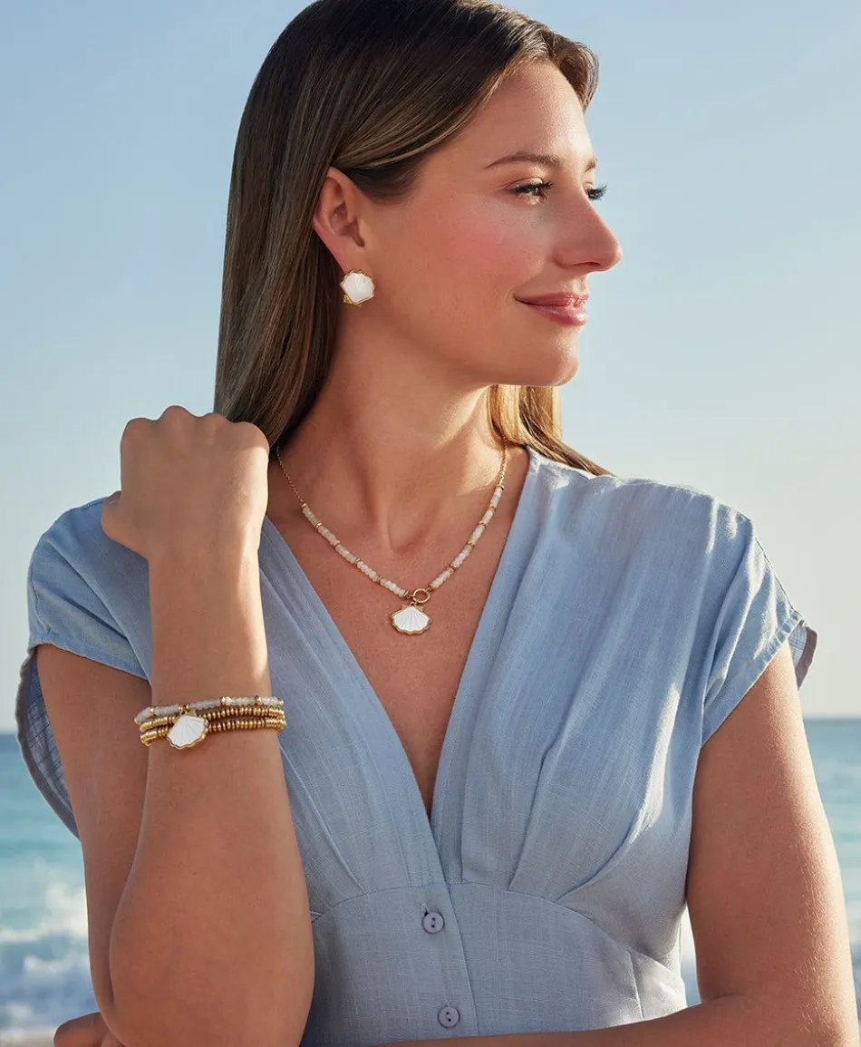 Patricia Nash Shell Stretch Bracelet Set| Bracelets