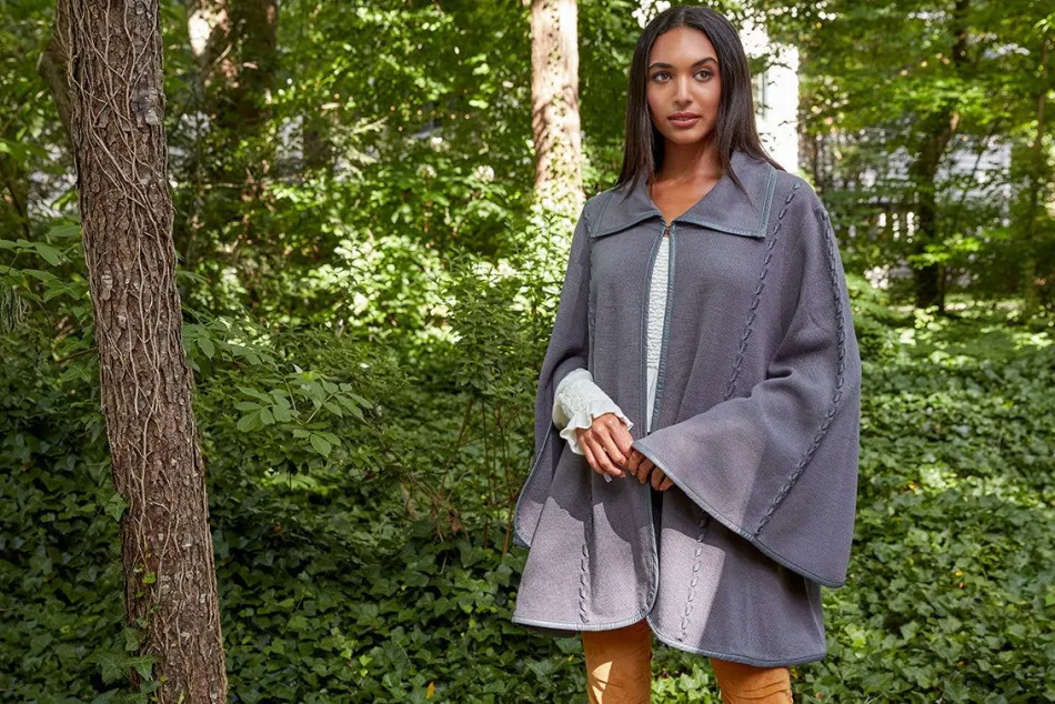 Patricia Nash Sleeved Cape| Knitwear