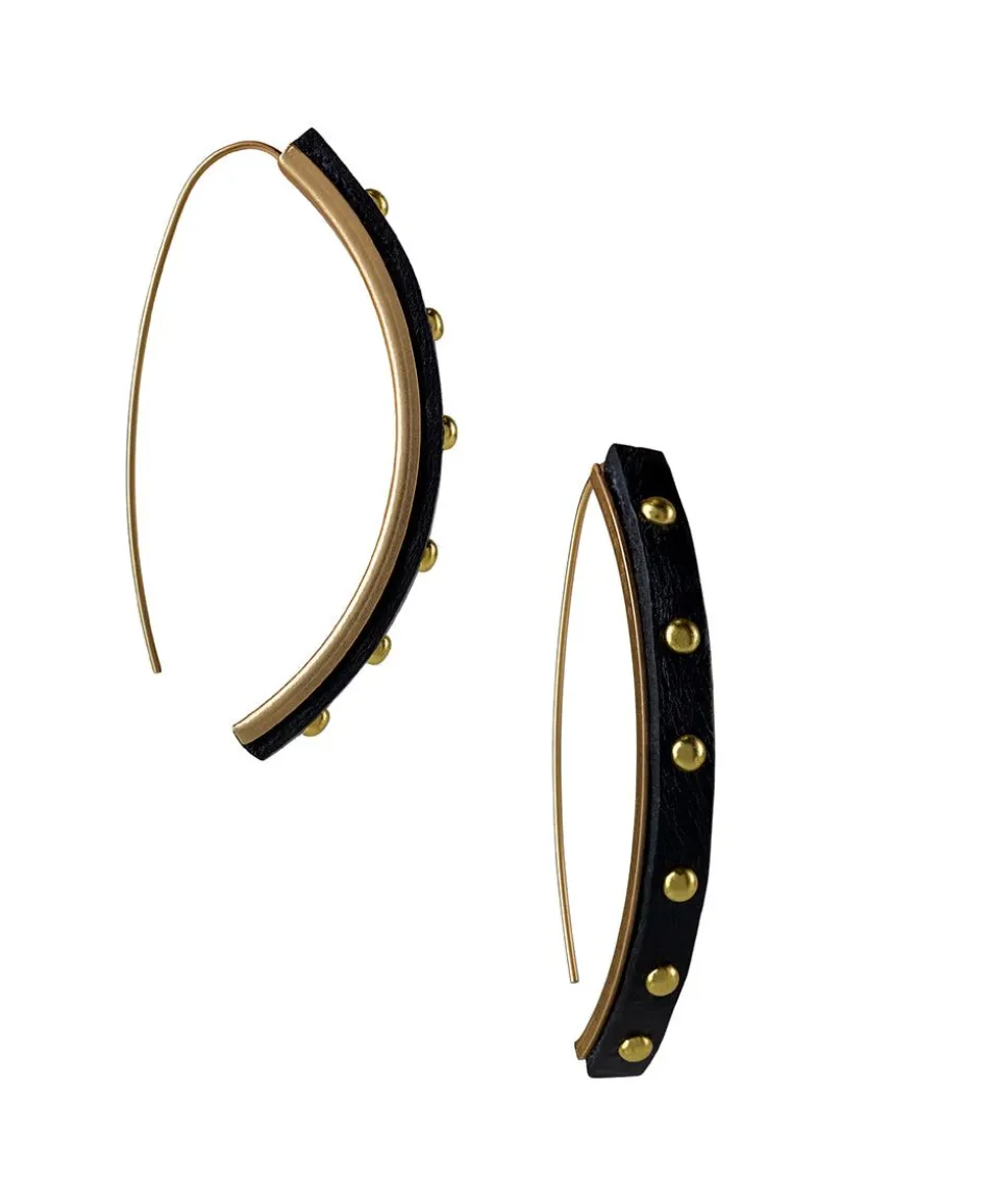 Patricia Nash Solane Arc Hoop Earrings| Earrings