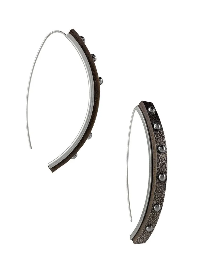 Patricia Nash Solane Arc Hoop Earrings| Earrings