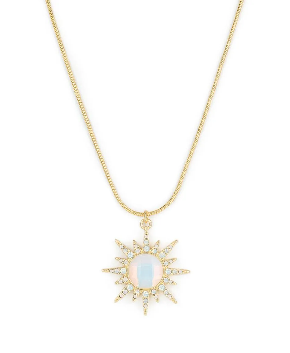 Patricia Nash Sparkle Sun Pendant Necklace| Necklaces