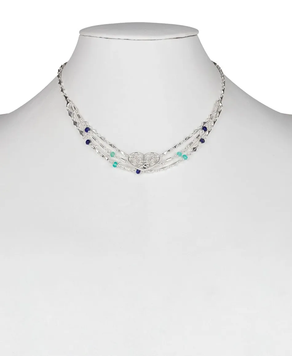 Patricia Nash Strand Heart Necklace| Necklaces