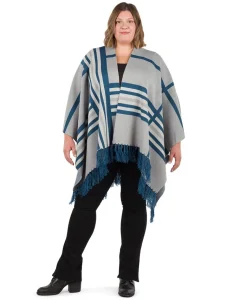 Patricia Nash Striped Shawl| Knitwear