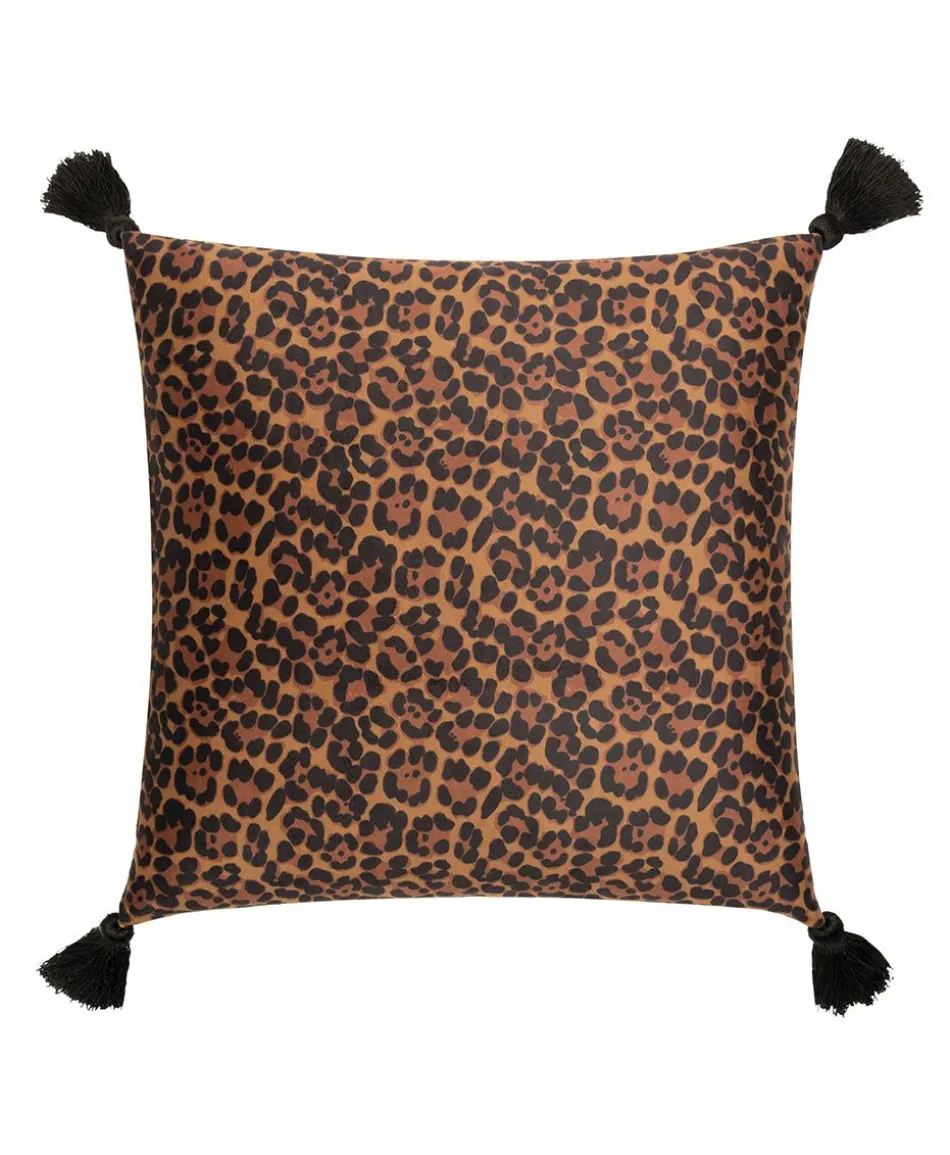 Patricia Nash Tasseled Leopard Print Pillow| Pillows & Shams