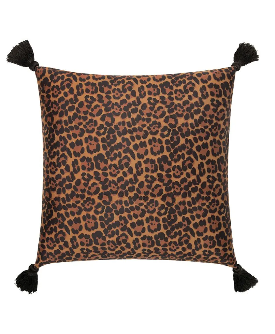 Patricia Nash Tasseled Leopard Print Pillow| Pillows & Shams