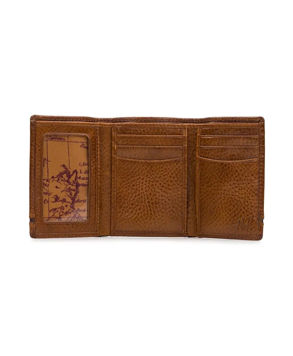 Patricia Nash Trifold Id Wallet| Small Leather Goods