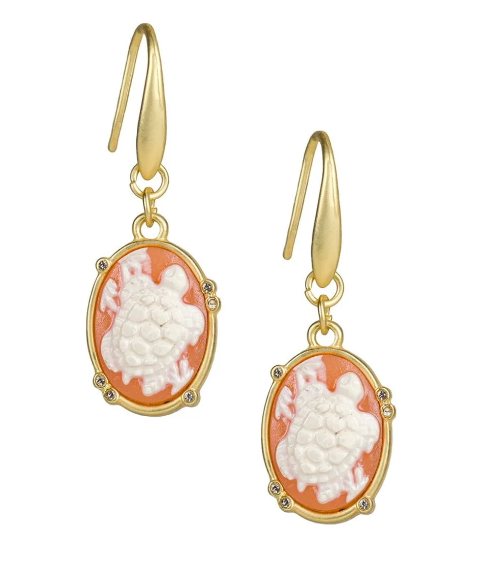Patricia Nash Turtle Drop Earrings| Earrings