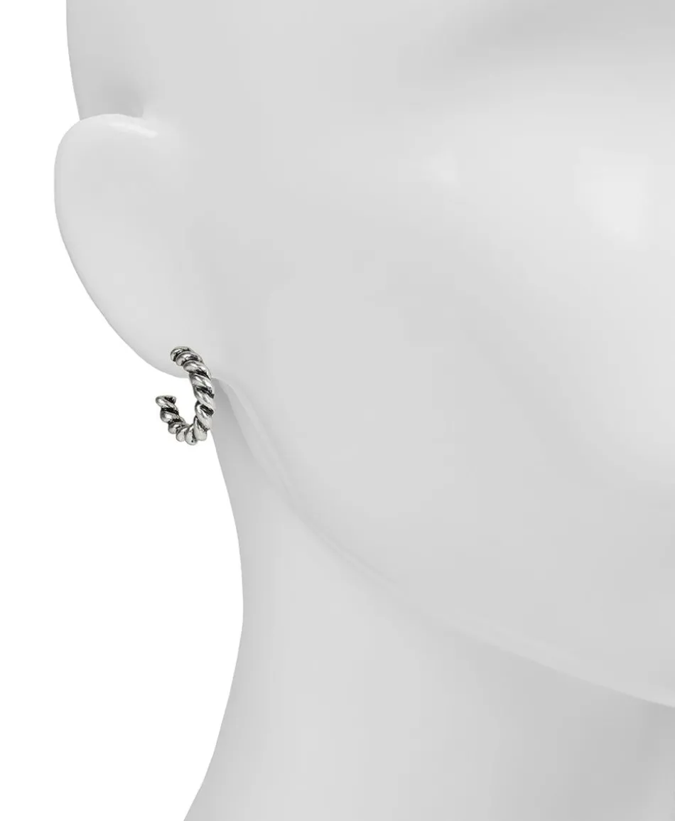 Patricia Nash Twist Rope Hoops| Earrings