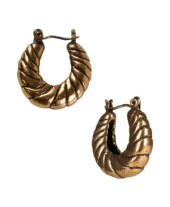 Patricia Nash Twisted Rope Gypsy Hoop Earrings| Earrings