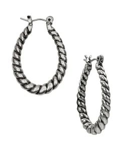 Patricia Nash Twisted Rope Hoop Earrings| Earrings