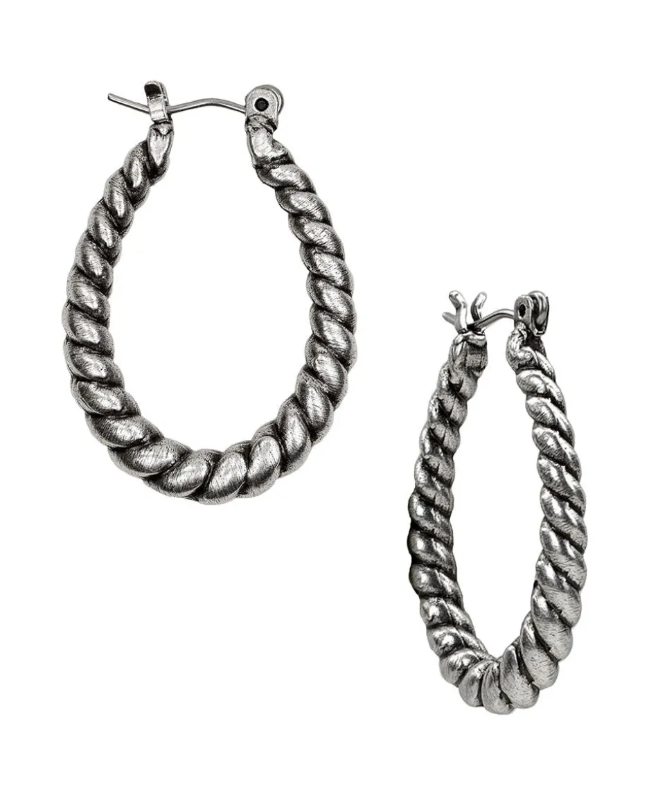 Patricia Nash Twisted Rope Hoop Earrings| Earrings