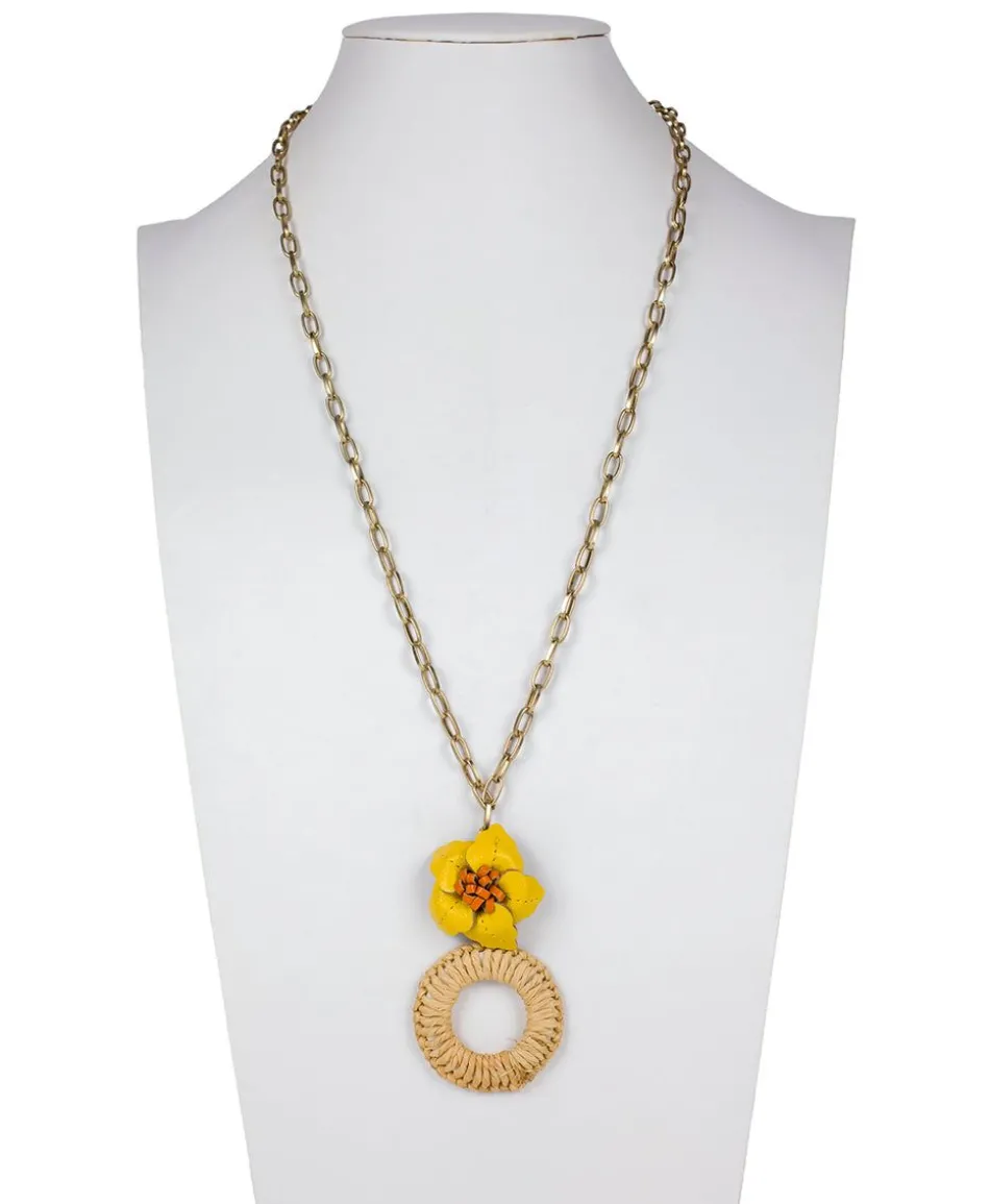 Patricia Nash Valentina Flower Pendant Necklace| Necklaces
