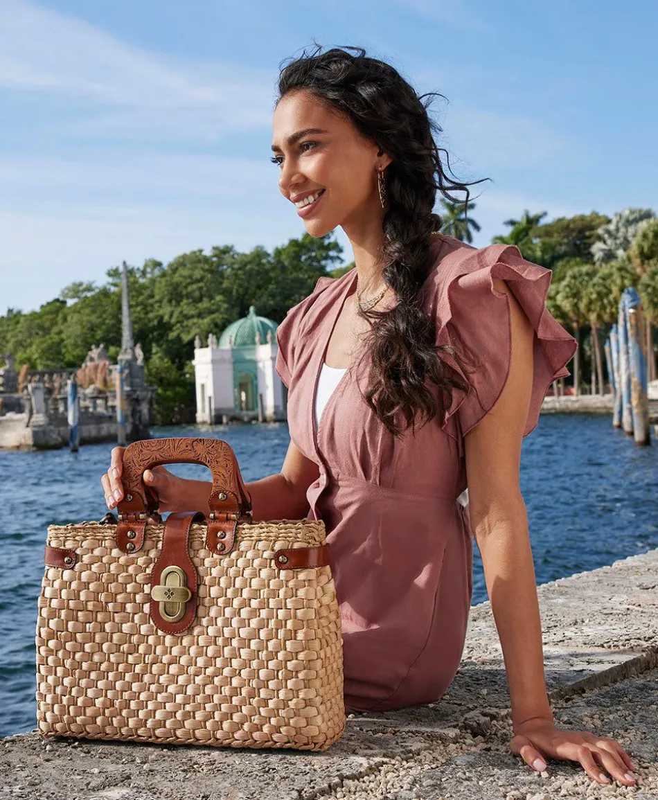 Patricia Nash Valpiana Satchel| Satchels